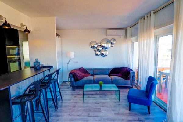 #39935 - Chic Sea View Apartment | Holiday Rentals | Hello Homes Sitges