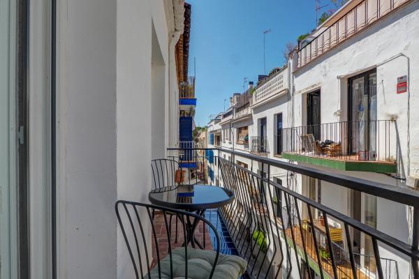 #63709 - Sebastian Terrace Apartment | Holiday Rentals | Hello Homes Sitges